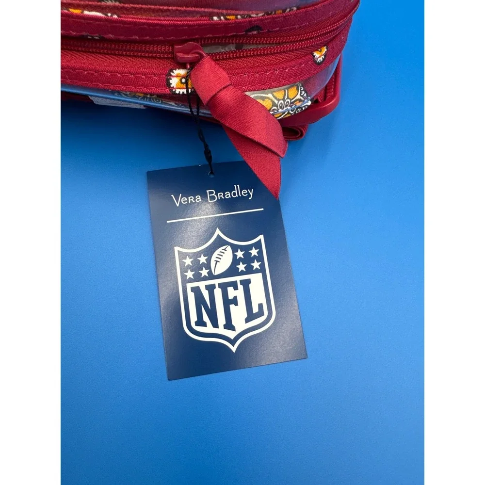 Vera Bradley NFL Arizona Cardinals‎ Clear Zip Fanny Stadum Approved